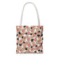 Heart Patterned Tote Bag - Cute & Stylish Carryall for Every Occasion