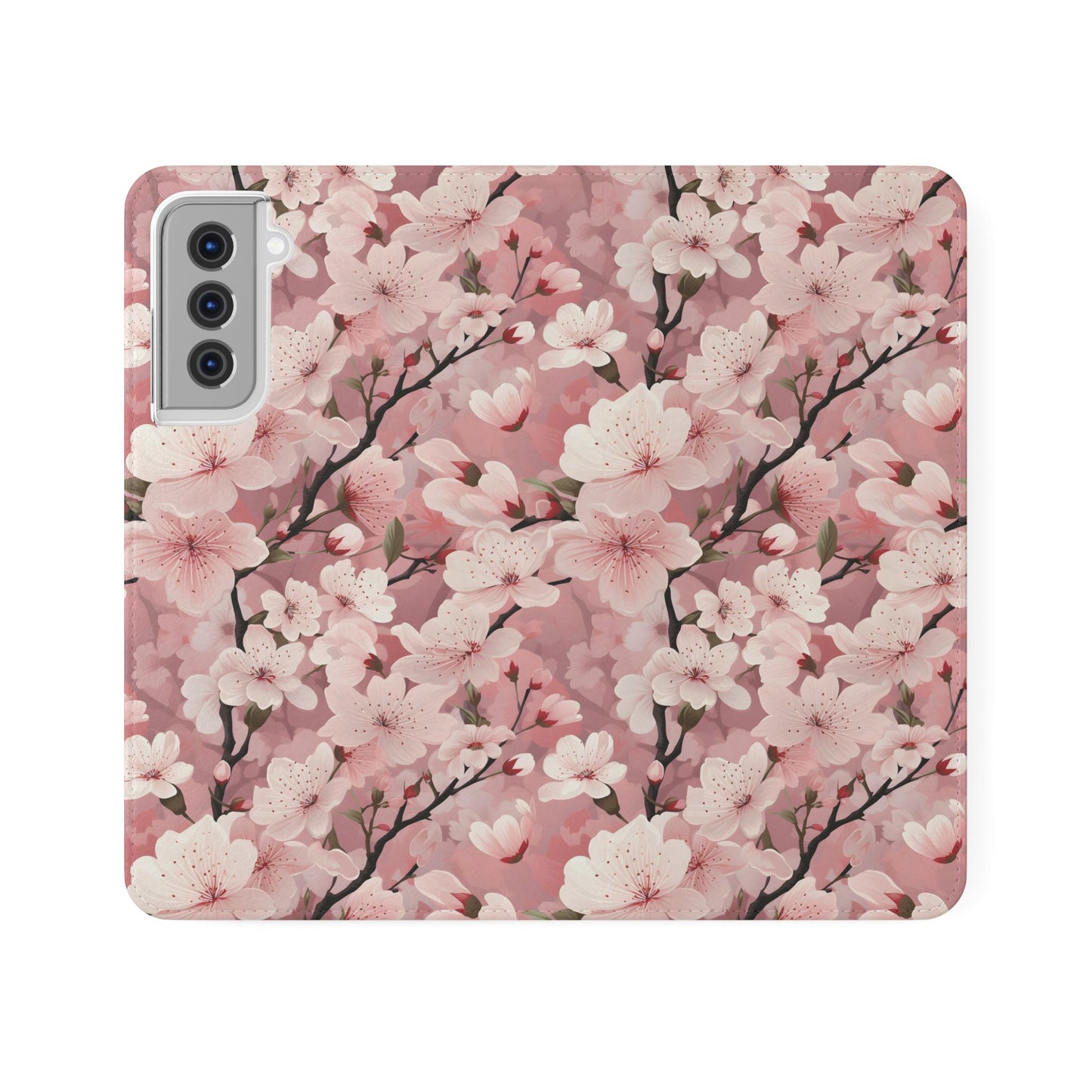 Cherry Blossom Flip Case — iPhone & Samsung Protective Phone Case