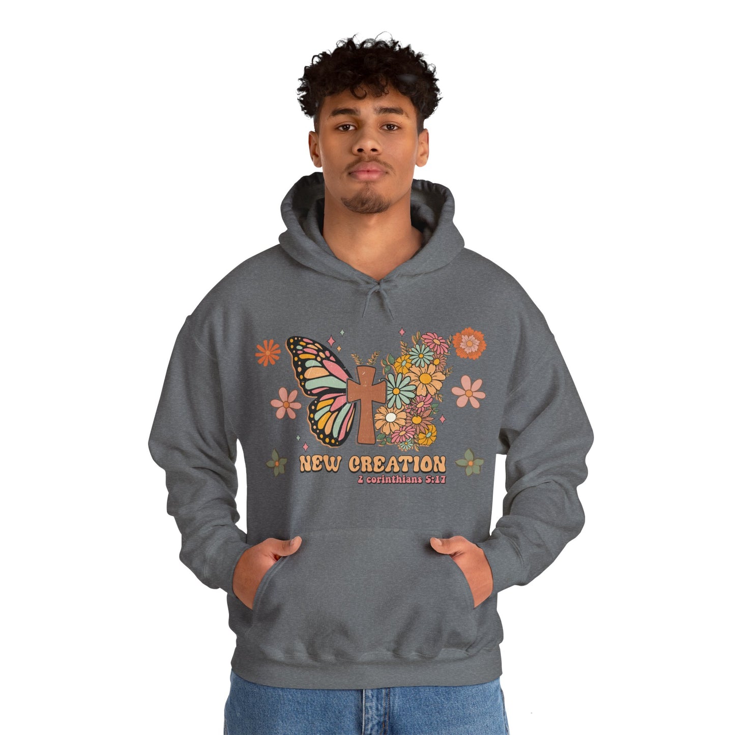 New Creation Unisex Hoodie Sweatshirt