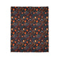 Autumn Bloom Soft Minky Blanket''