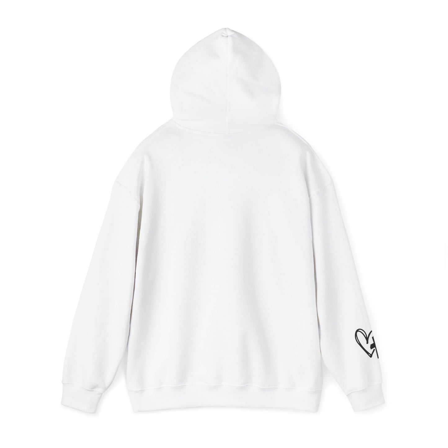 GOD is LOVE Unisex Heavy Blend™ Gildan Hooded Sweatshirt.