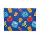 Personalized Blue Kawaii Composition Book Inspired Accessory Pouch, Kids School Supplies, Classroom Organizer, Teacher Gift, Fun Stationery Case, Back to School