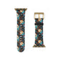 Ethereal Feathers Colorful Design Watch Band - Perfect Gift for Art Lovers,