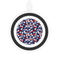 Patriotic Wave Wireless Charging Pad | USA Star Design.