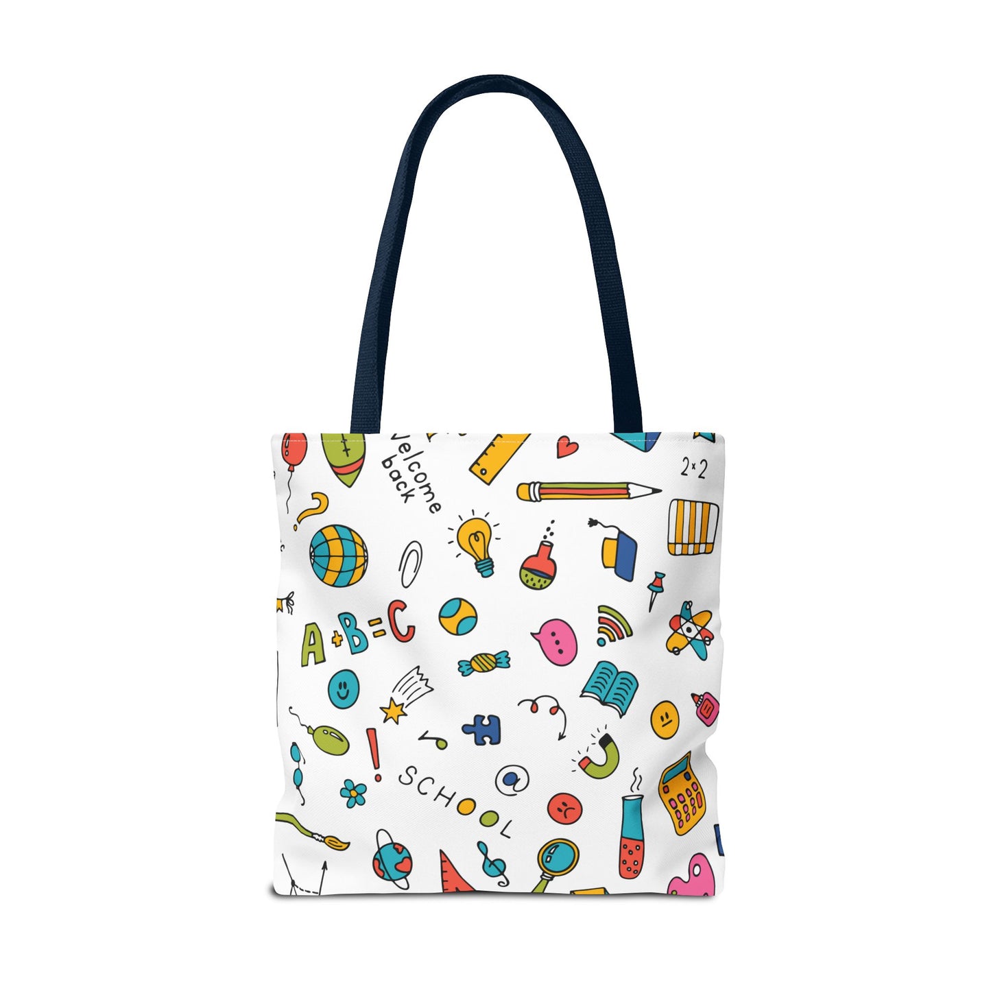 Personalized Classroom Couture Composition Book Inspired Tote Bag, Back to School Tote, Teacher Gift, Kids Bag, Custom Name Bag, Educational Accessories, Back to School Tote Bag.