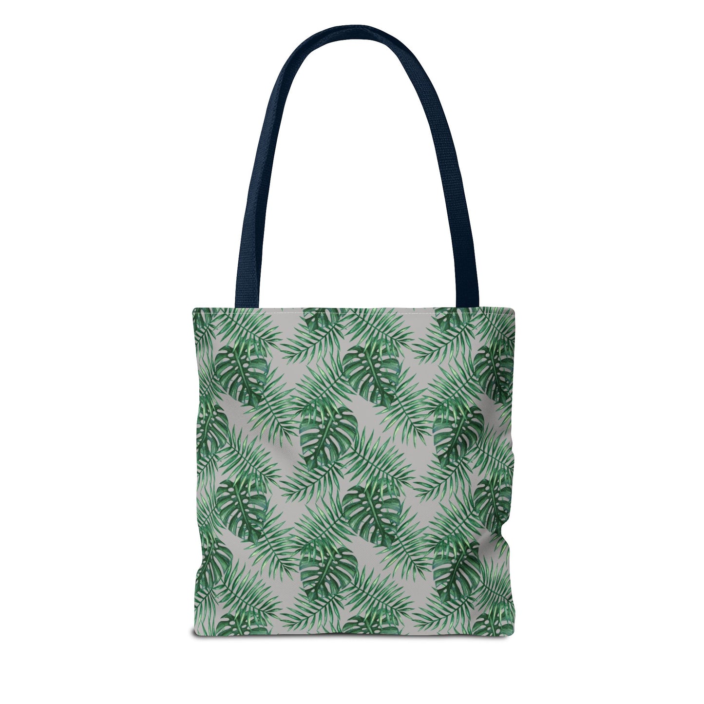 Grey Tropical Bliss Tote Bag