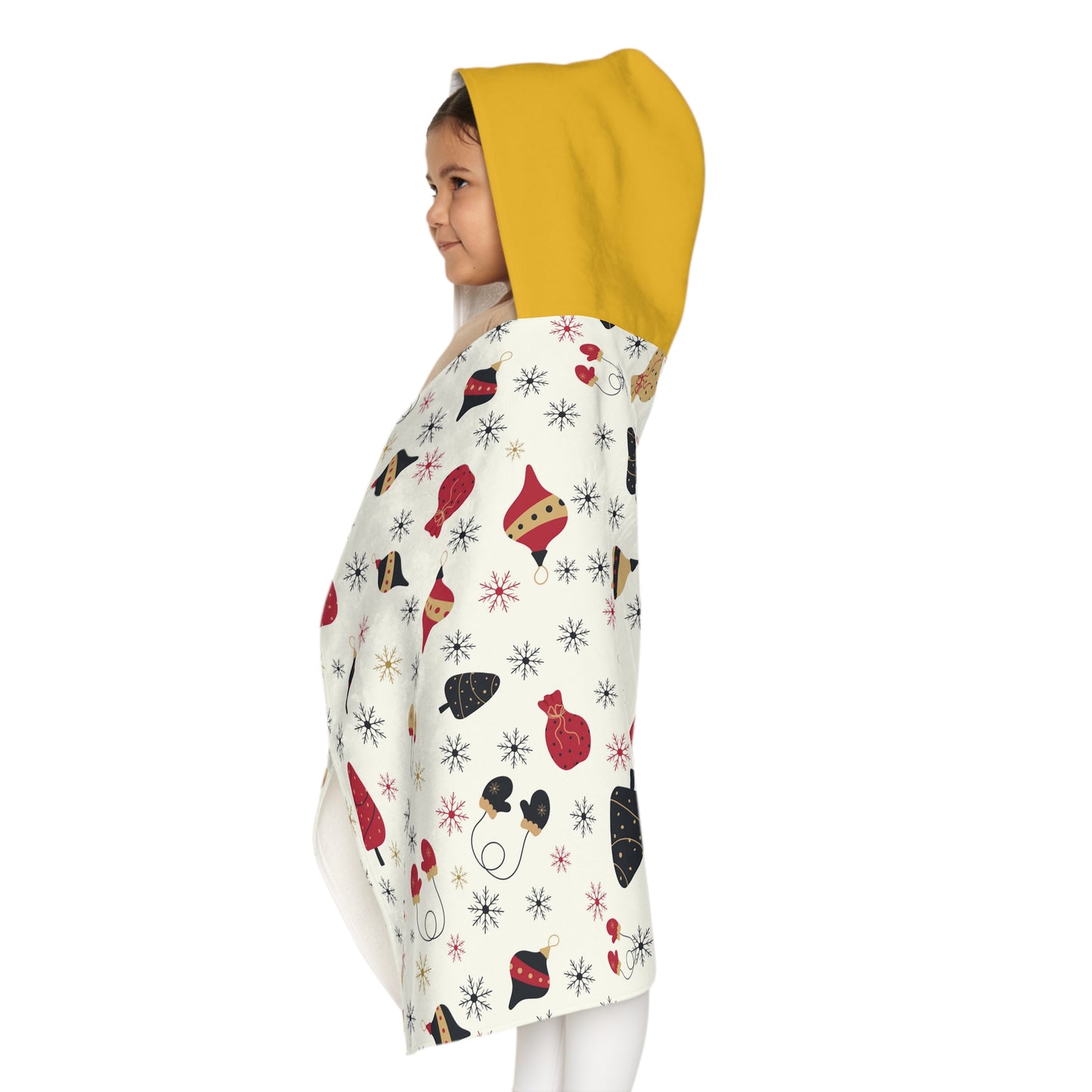 Holiday Cheer Youth Hooded Towel