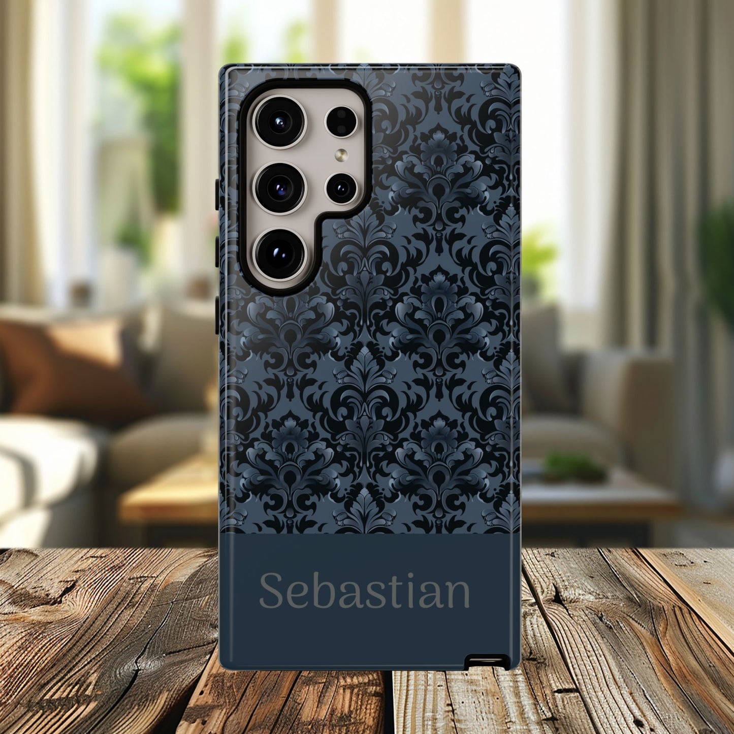 Personalized Name Opulent Dusk Tough Phone Case — Custom Protective Cover for iPhone, Samsung & Google Pixel Phone Cases