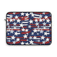 Patriotic Waves Laptop Sleeve