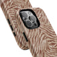 Personalized Zebra Print - Tough MagSafe® Magnetic Cases for Stylish Protection, Gifts for Wildlife Lovers, Trendy Accessories iPhone® 13, 14, iPhone 15, iPhone 16, iPhone 17, Pro, Pro Max, Plus Cases.