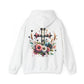 Faith and Floral Cross Unisex Gildan Hoodie Sweatshirt