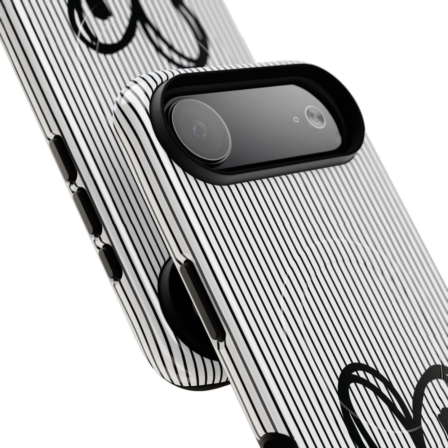 Tough Magnetic Phone Case with Heart & Cross Design, Durable Phone Cover, Unique Gift for Her, Stylish Accessory, Everyday Use