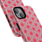 Roseburst Mosaic Vibrant Flower Pattern iPhone Case, Stylish iPhone Cover, Tough Magnetic Case, Floral Gift, Trendy Accessory for Her