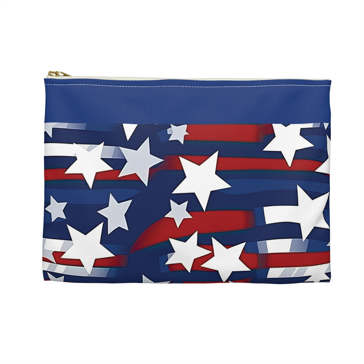 Patriotic Waves Accessory Pouch