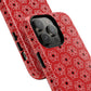 Stylish Geometric Magnetic iPhone Cases, Floral iPhone Cover, Durable Smartphone Cases, Trendy Accessories, Gift for Her
