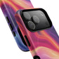 Cosmic Lava Flow Colorful Abstract iPhone Case , Tough Magnetic Protection, Stylish Accessories, Gift for Tech iPhone Lovers, Vibrant Mobile Covers