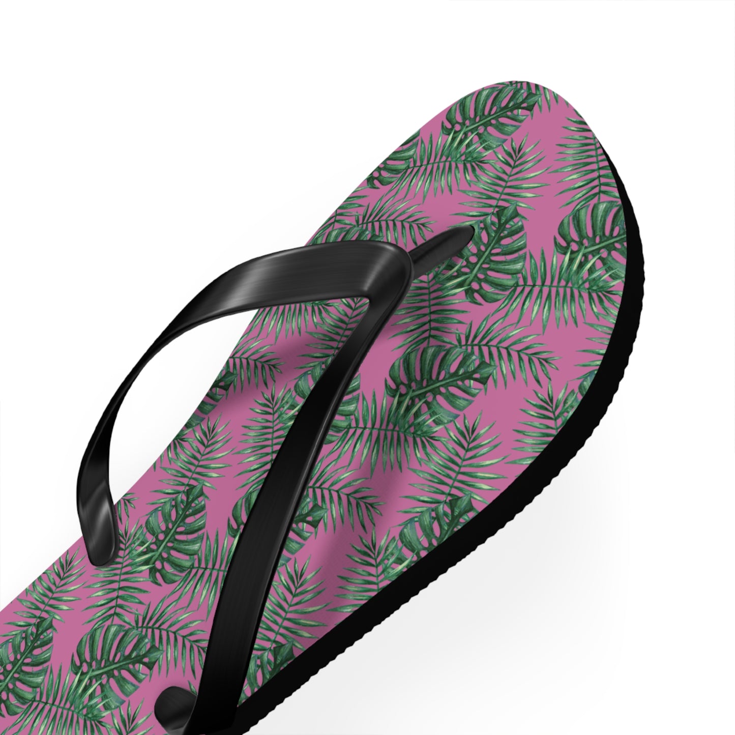 Pink Tropical Bliss Flip Flops