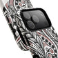 InkWhirl Fusion Stylish Tough Magnetic iPhone Case,  Unique Design, Gift for Him/Her, Trendy Accessory, Artist Collaboration, Durable Protection,Magsafe iPhone case