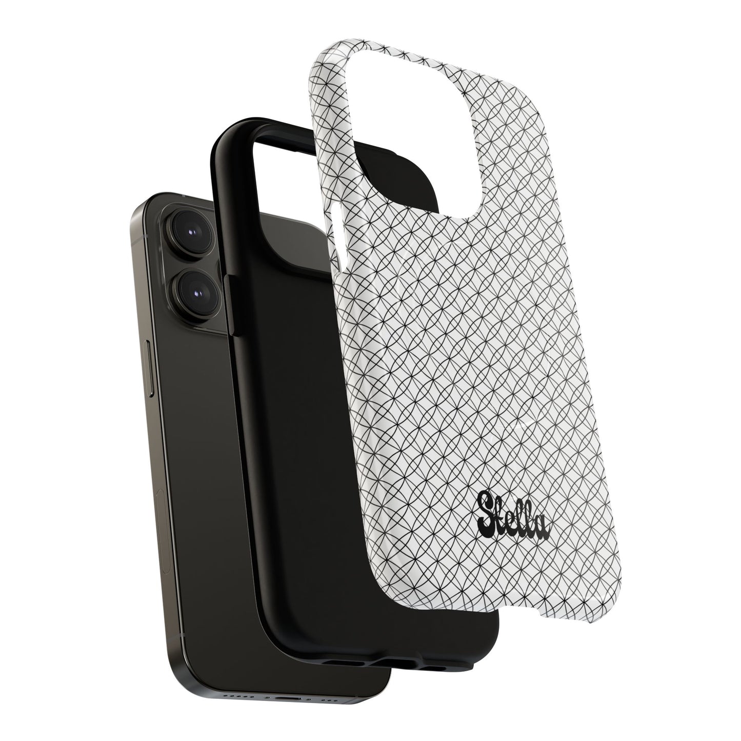 Personalized Geometric Phone Case, Stylish Tough Magnetic Cases, Unique Protection, Trendy Gift for Tech Lovers, Modern Mobile Accessory