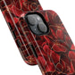 Crimson Bloom Tough iPhone Magnetic Case, Protective iPhone Case, Stylish iPhone Cover, Gift for Her, Mother's and Birthday Gifts, Unique Floral Accessories