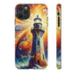 Personalized Cosmic Beacon iPhone Tough Cases, Gift for Him/Her.