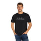 Embroidery 'ELOHIM, GENESIS 1:1' - Faith-Based Unisex Garment-Dyed Comfort Colors T-shirt, Faith Gift Tee, Religious Tee, Embroidery Tee.