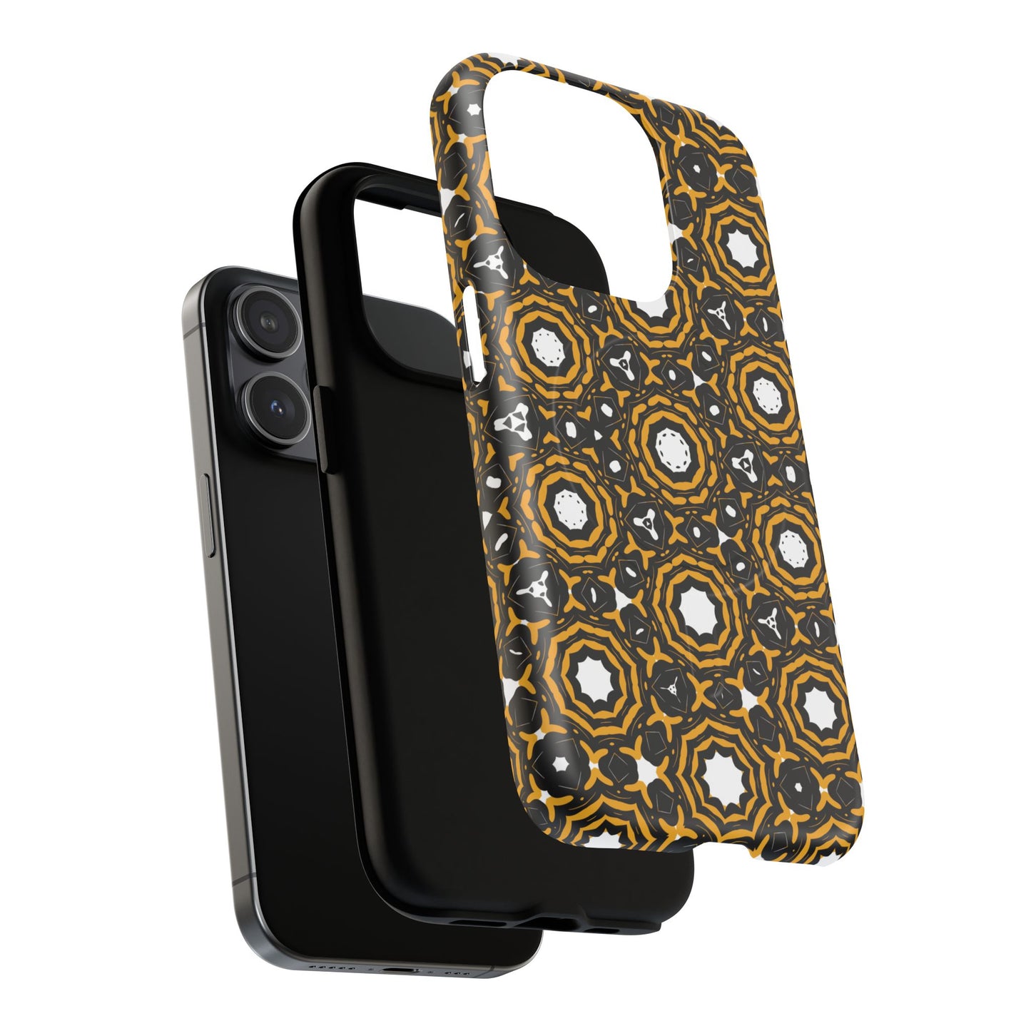 Stylish Tough Magnetic Phone Case, Unique Pattern Phone Cover, Durable Magnetic Case, Trendy Tech Accessories, Gift for Phone Lovers