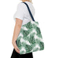 White Tropical Bliss Tote Bag