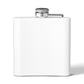 Father's Day Stainless Steel Flask - World's Greatest Dad Gift, Personalized Hip Flask, Groomsmen Gift, Engraved Drinkware
