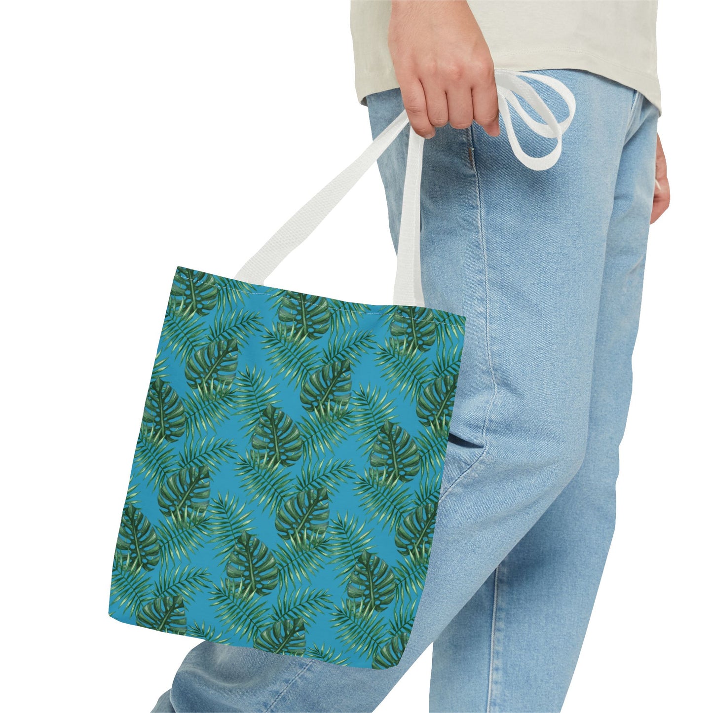 Turquoise Tropical Bliss Tote Bag