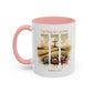 Inspirational Accent Coffee Mug - 'True Story, He’s Not Here!' - Perfect for Faith Lovers & Gift Ideas