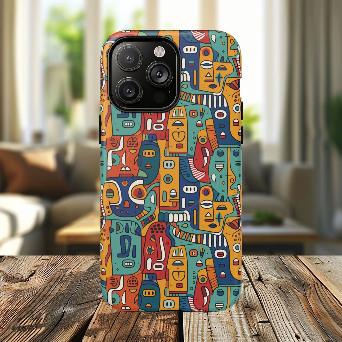 Vibrant Tough Magnetic Phone Cases - Unique Art, Protective Design, Gift for Him/Her, Trendy Accessories, Phone Protection