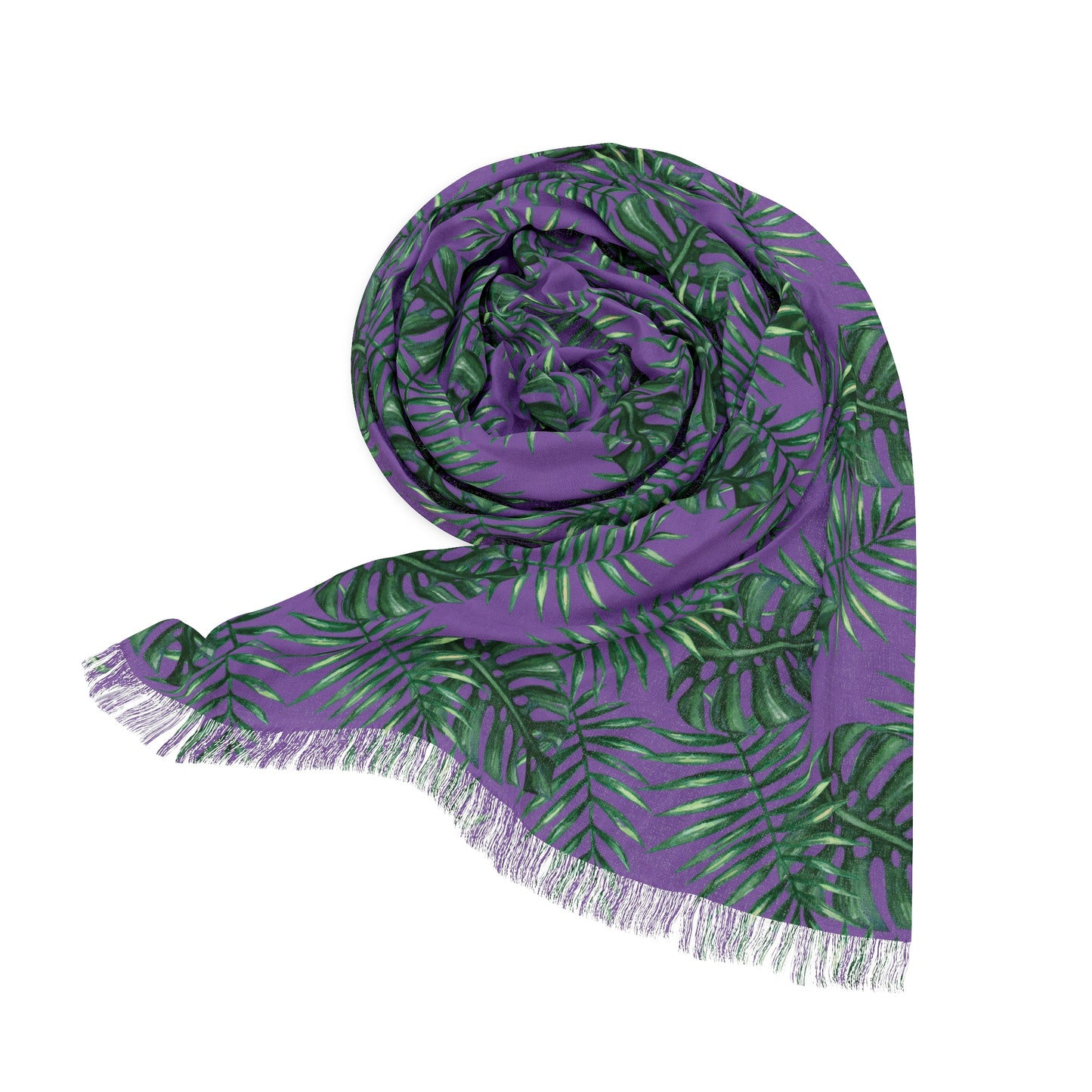 Purple Tropical Bliss Light Scarf