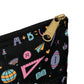Personalized Chalkboard Chic Composition Book Inspired Accessory Pouch, Kids School Supplies, Classroom Organizer, Teacher Gift, Fun Stationery Case, Back to School