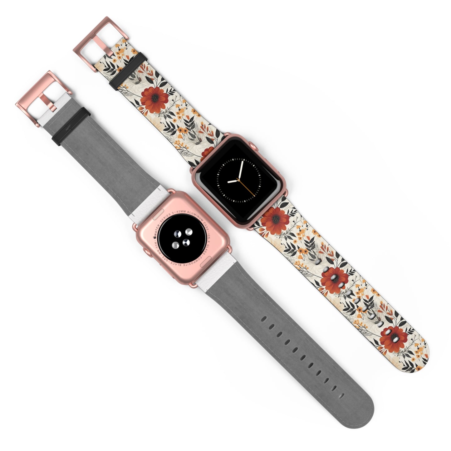 Boho Chic Floral Watch Band - Stylish & Colorful Replacement Strap for Women.