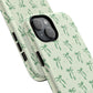 Elegant Ribbon iPhone Case, Stylish Magnetic iPhone Case, Chic iPhone Cover, Green Bow Design, Gift for Her, Everyday Essential, Coquette iPhone Case