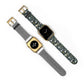 Daisy Delight Floral Print Watch Band - Stylish Accessory for Everyday Wear.