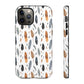 Whispering Feathers iPhone Tough Cases