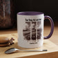 Inspirational Accent Coffee Mug - True Story, He's Not Here (Matthew 28:6) 11oz/ Faith Gift