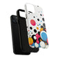 Vibrant Bubble Bloom Galaxy Magnetic iPhone Cases, Artistic Protection for Your Device, Gift for Tech Lovers, Colorful Designs, Unique iPhone Accessories