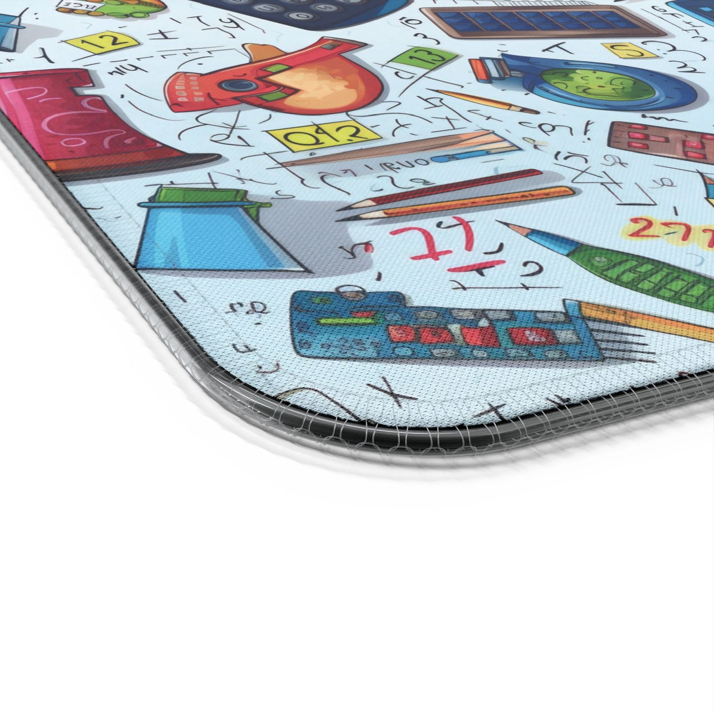 Academic Adventures Bloom LED Gaming Mouse Pad, Wireless Charging