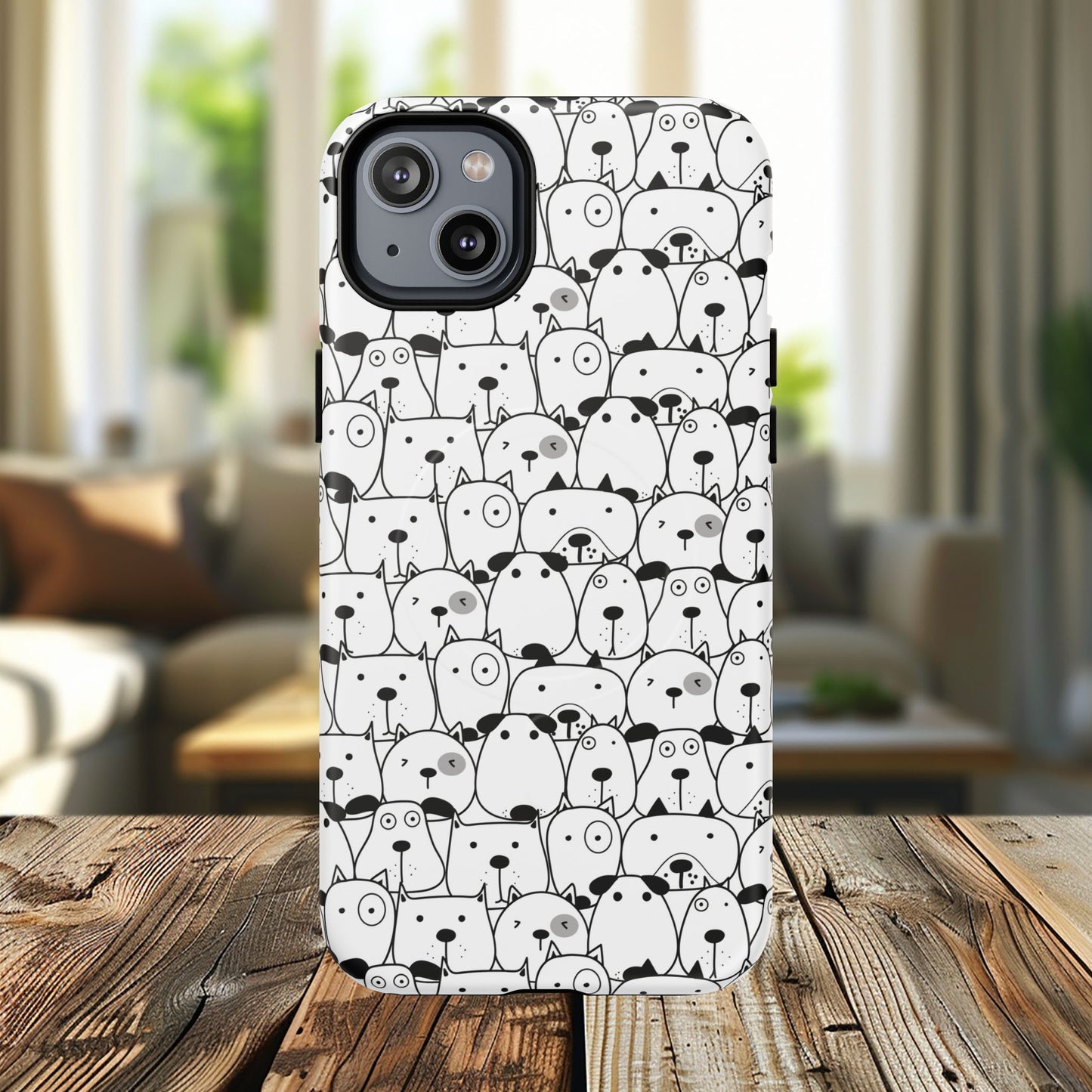 Cute Animal Pattern Phone Case, Tough Magnetic Cases for Pet Lovers, Gifts for Birthday, Holiday, Cute Accessories, Phone Covers