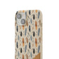 Personalized Whispering Feathers Samsung and iPhone Biodegradable Case, Custom Name Case.