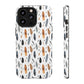 Whispering Feathers iPhone, Samsung and Google Tough Cases