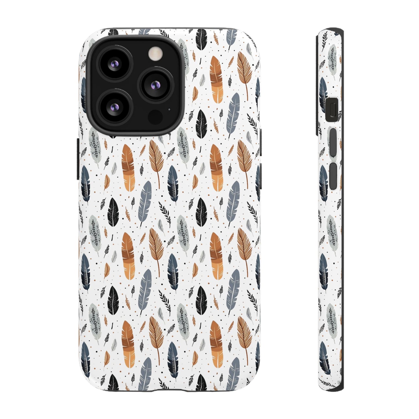Whispering Feathers iPhone, Samsung and Google Tough Cases