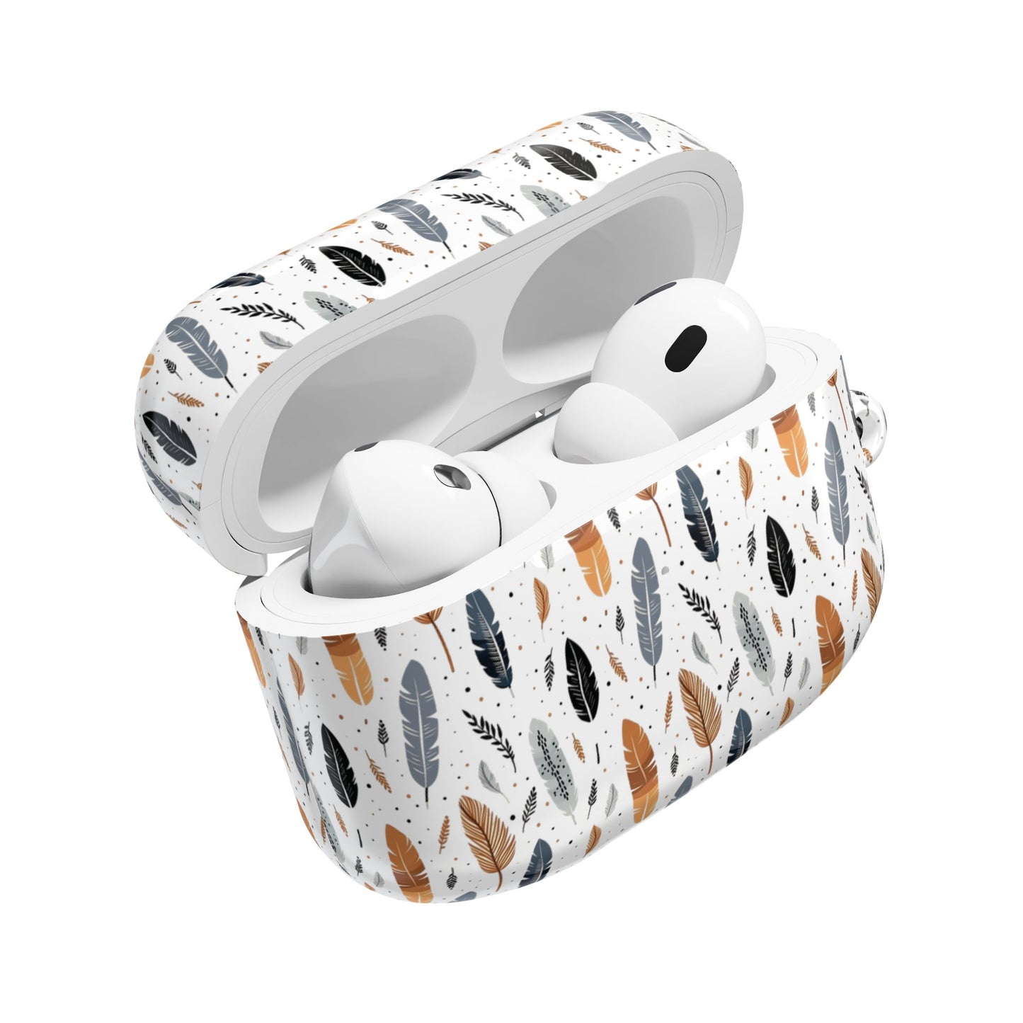 Whispering Feathers AirPod Case - Stylish and Protective Earbud Cover