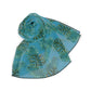 Turquoise Tropical Bliss Poly Scarf