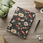 Blossom Elegance: Noir Garden Hardcover Notebook with Puffy Covers