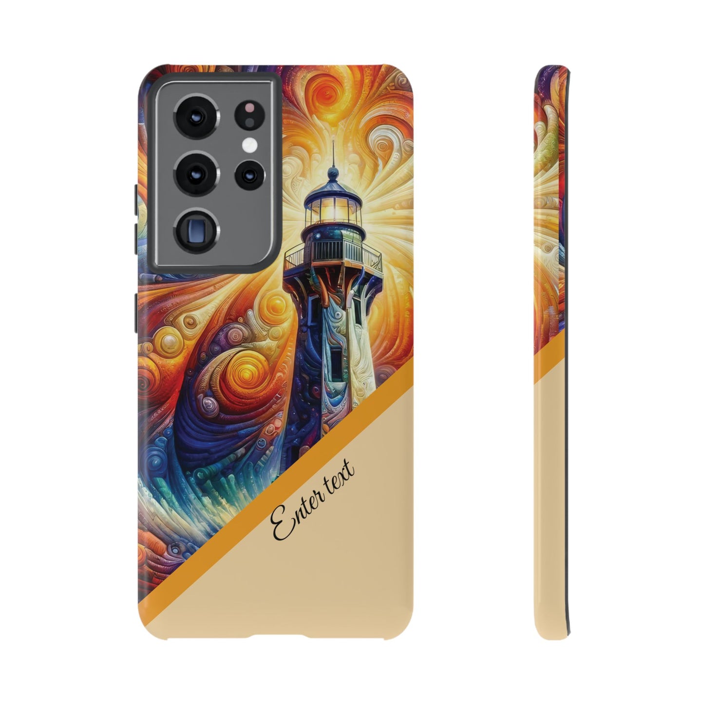 Personalized Cosmic Beacon Tough Samsung and Google Phone Cases