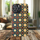 Celestial Spice Tiling Colorful Tough Magnetic iPhone Case, Unique iPhone Cover, Artistic Mobile Shell, Durable Design Accessory, Trendy Gift Idea, MagSafe® iPhone Case.